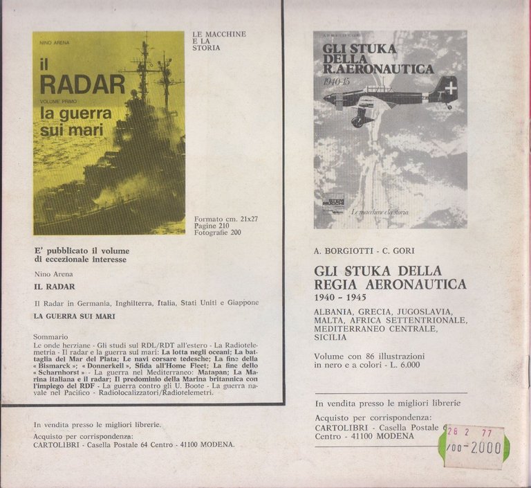 MACCHI MC 200 FIAT CR 32 di Italo De Marchi …