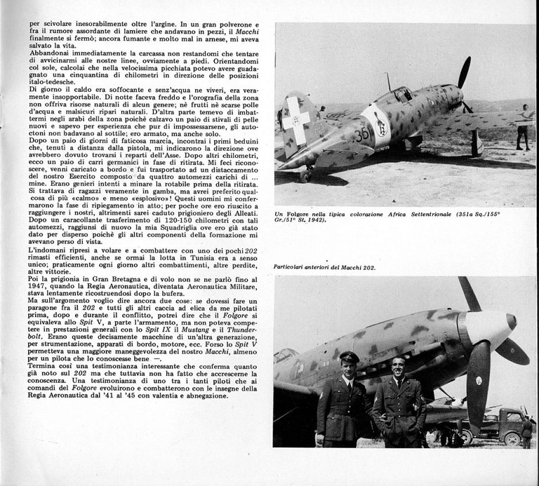 MACCHI MC 202 FOLGORE di Alberto Borgiotti Libro Aeroplano Aerei …