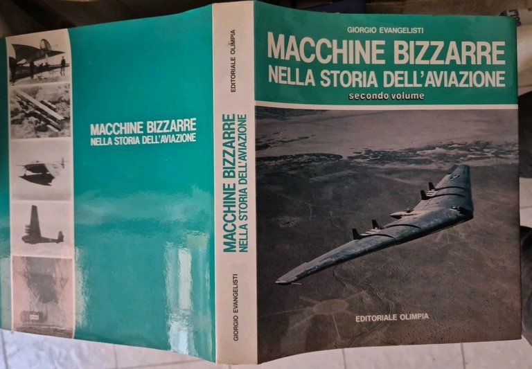 MACCHINE BIZZARRE NELLA STORIA DELL'AVIAZIONE 2 Volumi Di Evangelisti Libro