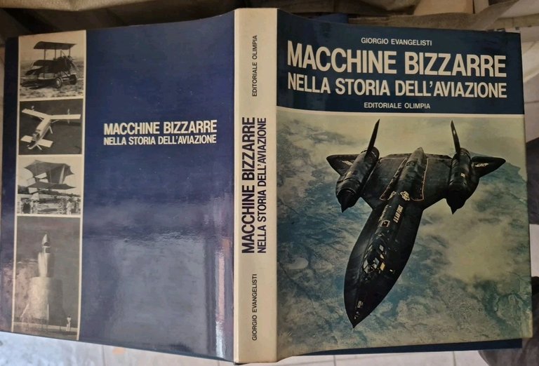 MACCHINE BIZZARRE NELLA STORIA DELL'AVIAZIONE 2 Volumi Di Evangelisti Libro