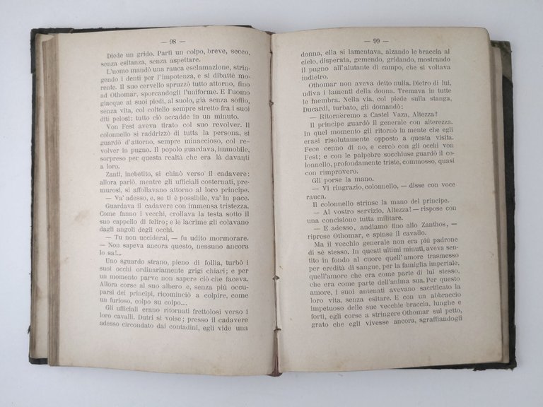 MAESTÀ di Luigi Couperus 1900 Fratelli Treves Libro Antico romanzo …