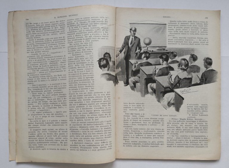 MAGDA di Possendorf Il romanzo mensile Numero 4 1933 Corriere …