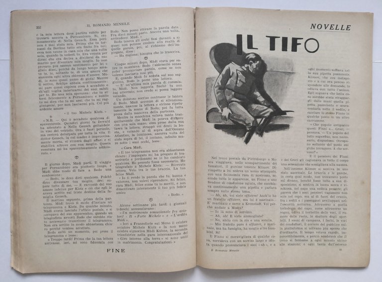 MAGDA di Possendorf Il romanzo mensile Numero 4 1933 Corriere …