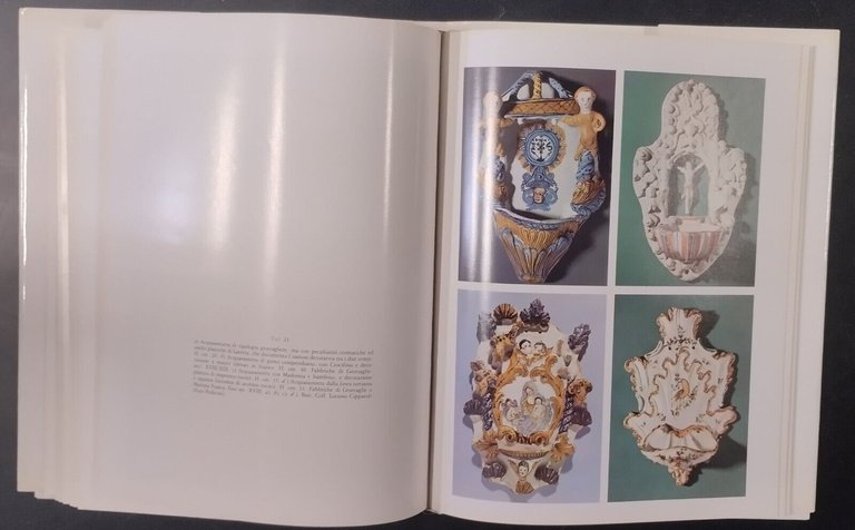 MAIOLICA ANTICA DI PUGLIA di Guido Donatone 1981 Isveimer Libro