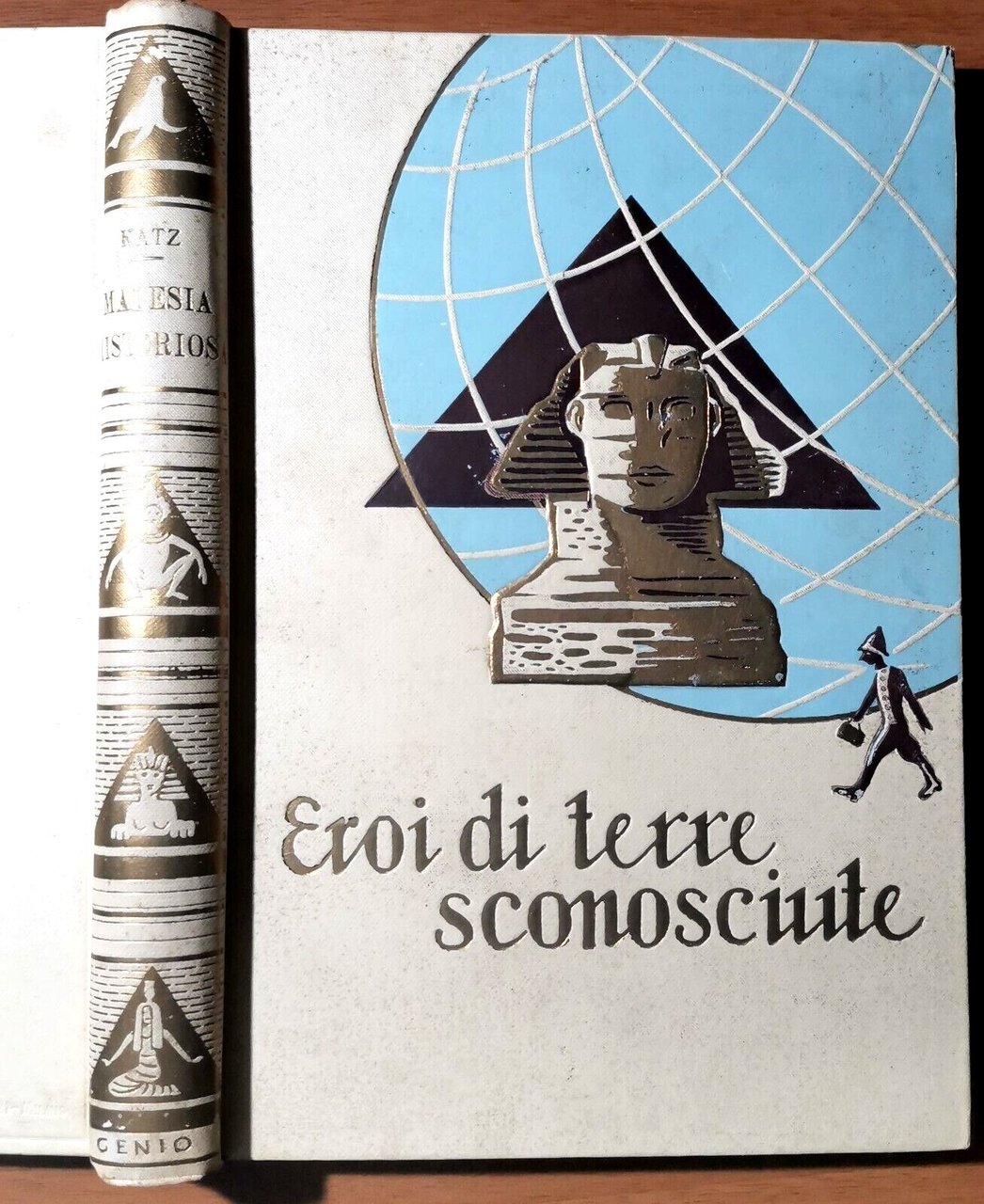 MALESIA MISTERIOSA di Riccardo Katz 1936 Genio libro viaggi eroi …