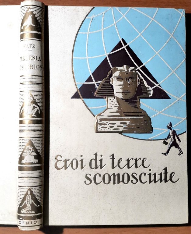 MALESIA MISTERIOSA di Riccardo Katz 1936 Genio libro viaggi eroi … | Immagine Gallery 1