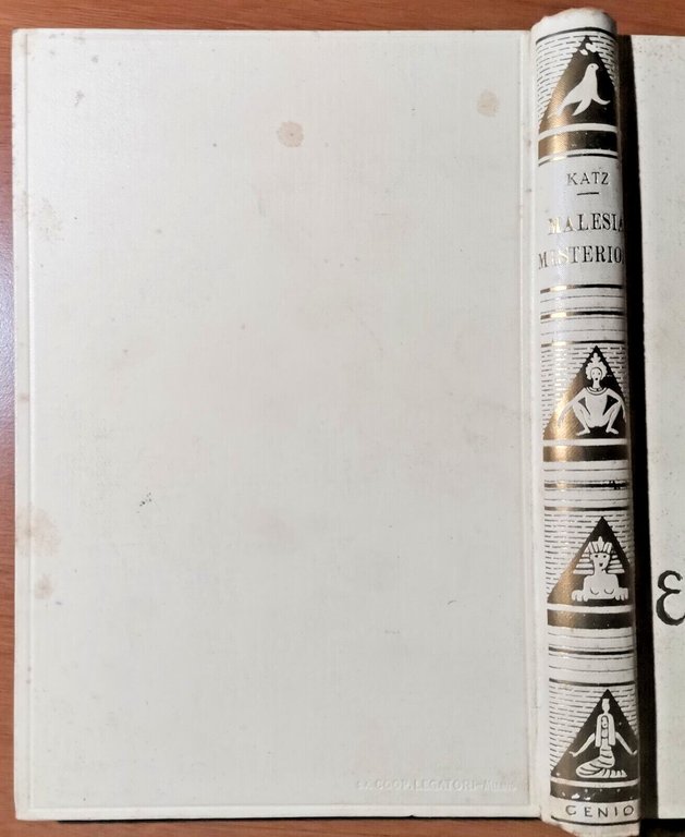 MALESIA MISTERIOSA di Riccardo Katz 1936 Genio libro viaggi eroi …