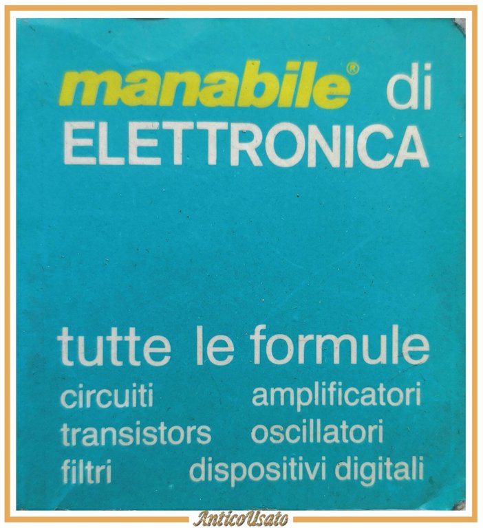 MANABILE DI ELETTRONICA N8 1985 Manobook tutte le formule libro … | Immagine Gallery 2