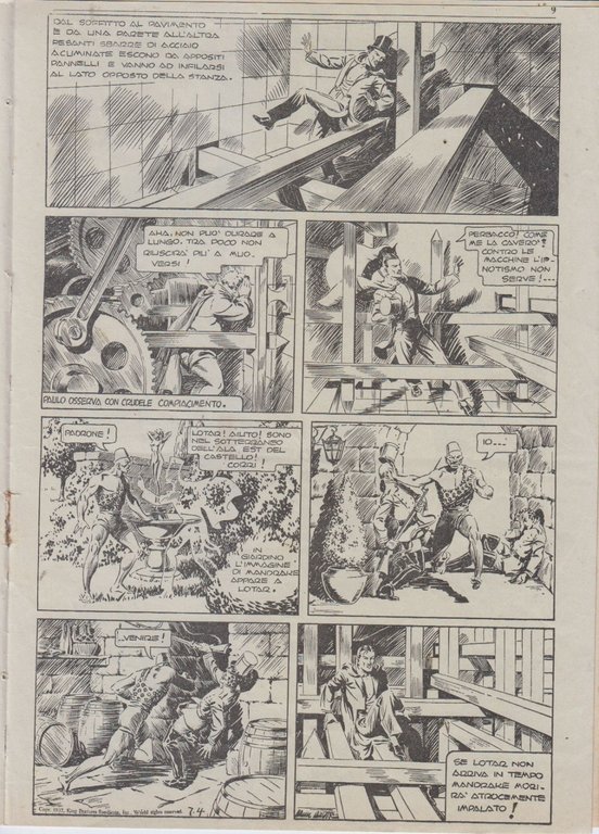 MANDRAKE CONTRO IL TIRANNO supplemento de l'avventura 1944 Casa editrice … | Immagine Gallery 3