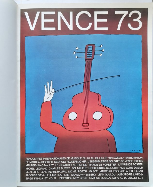 MANIFESTI DI FOLON a cura Paola Ghiringhelli 1983 Alice Editions …