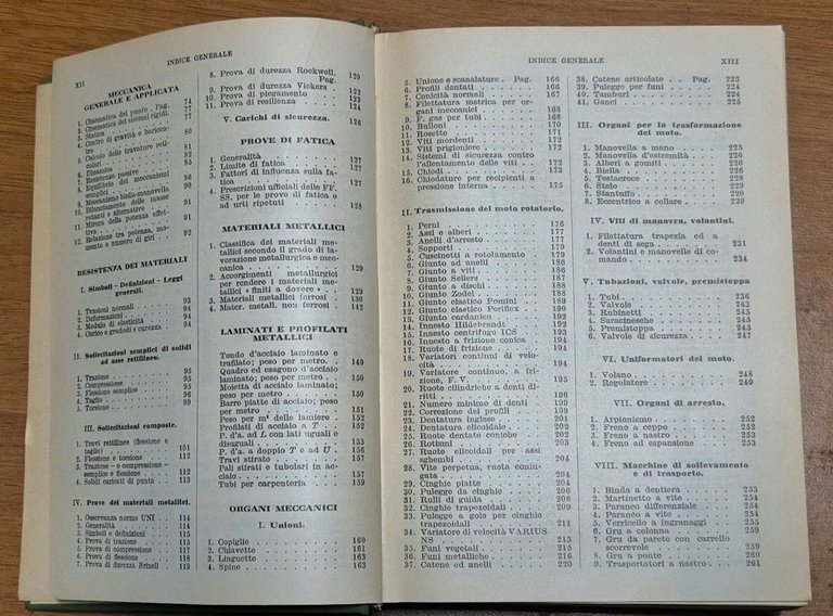 MANUALE DEL PERITO INDUSTRIALE Cremonese 1961 azienda meccanica elettrica libro