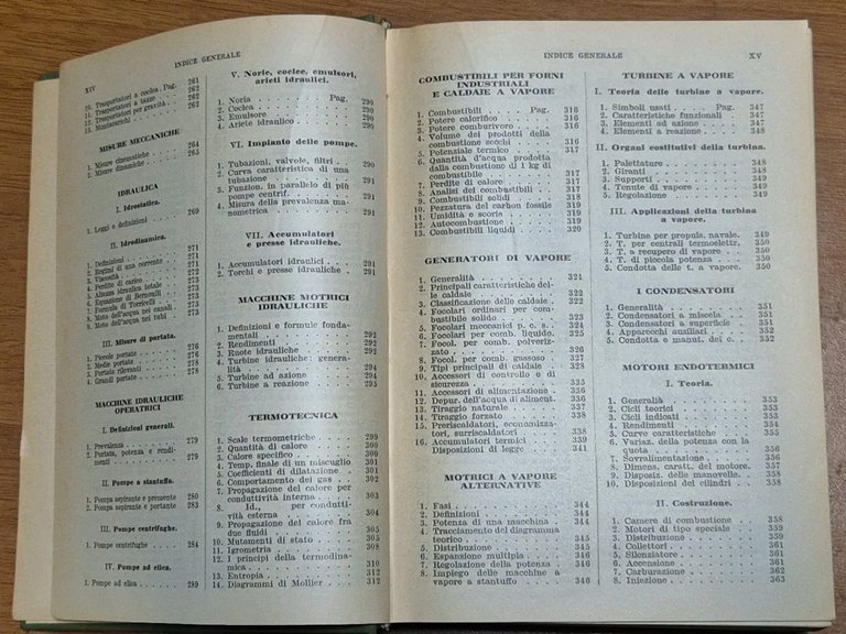 MANUALE DEL PERITO INDUSTRIALE Cremonese 1961 azienda meccanica elettrica libro