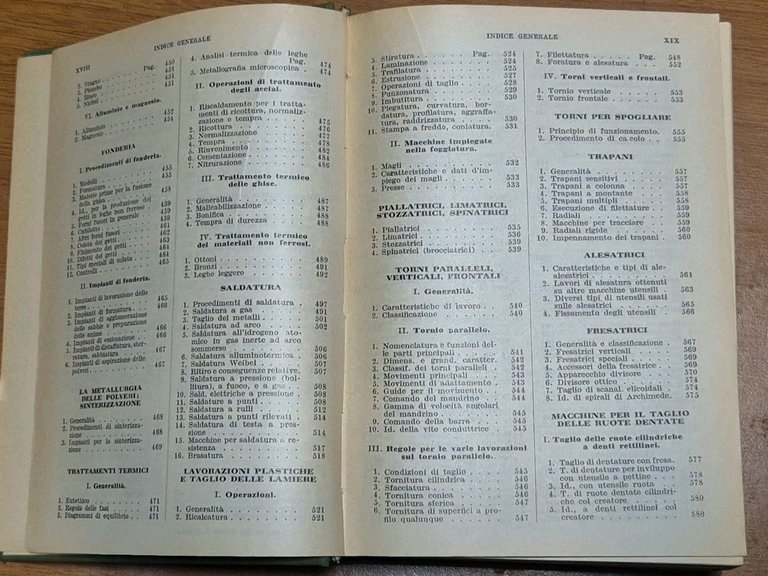 MANUALE DEL PERITO INDUSTRIALE Cremonese 1961 azienda meccanica elettrica libro