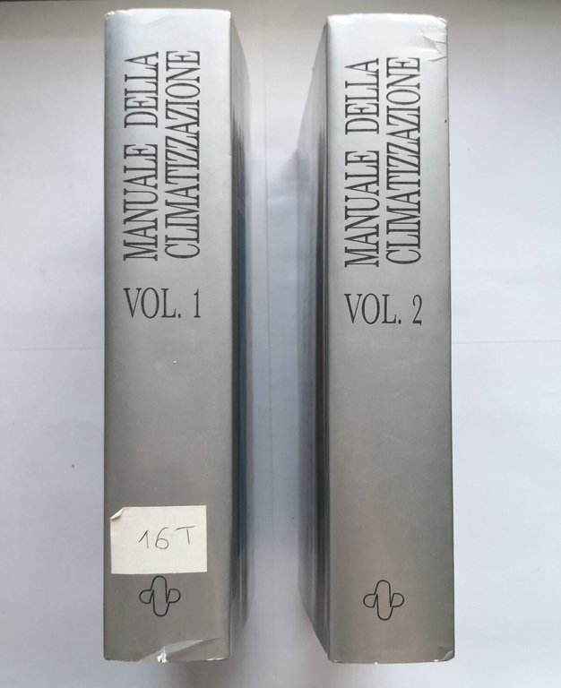 MANUALE DELLA CLIMATIZZAZIONE di Briganti e Lorenzini 2 volumi 1989 …