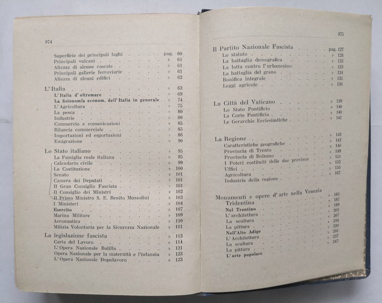 MANUALE DI CULTURA POPOLARE 1931 Tipografia Casimiro Aor Trento Libro …