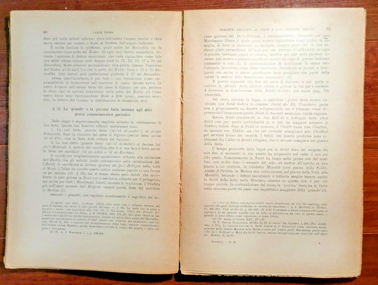 MANUALE DI DIRITTO MUSULMANO SECONDO LA DOTTRINA SCUOLA SCIAFEITA Juynboll …