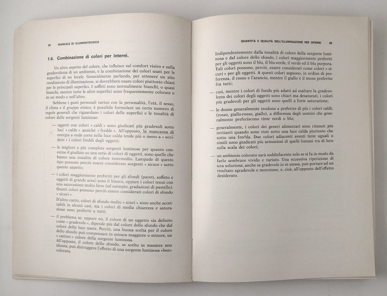 MANUALE DI ILLUMINOTECNICA a cura di Luciano Di Fraia 1978 …