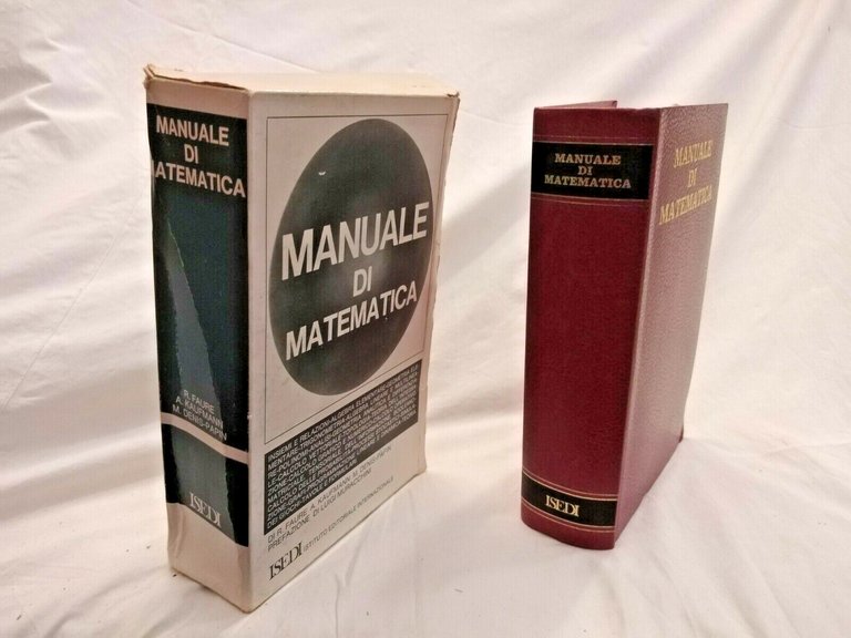 MANUALE DI MATEMATICA di Faure Kaufman Denis Papin 1971 ISEDI …