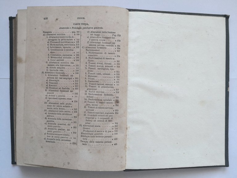 MANUALE DI PATOLOGIA GENERALE ad uso dei veterinarii di Kohne …