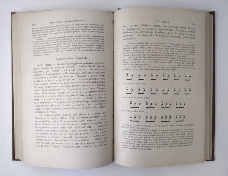 MANUALE DI PSICOLOGIA E B Titchener 1902 Carabba Libro Antico …