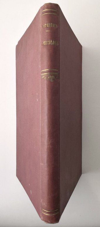 MANUALE DI PSICOLOGIA E B Titchener 1902 Carabba Libro Antico …