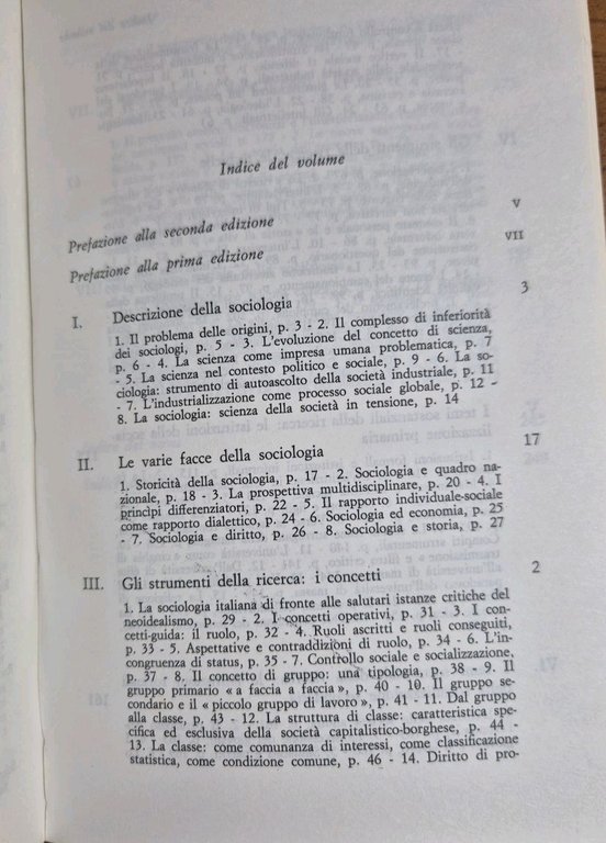 MANUALE DI SOCIOLOGIA di Franco Ferrarotti 1988 Laterza