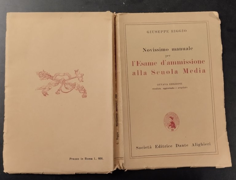 MANUALE PER L'ESAME D'AMMISSIONE ALLA SCUOLA MEDIA di Giuseppe Riggio …
