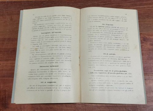 MANUALE PRATICO DI POLIZIA GIUDIZIARIA di Giovanni Rostagno 1914 Off …