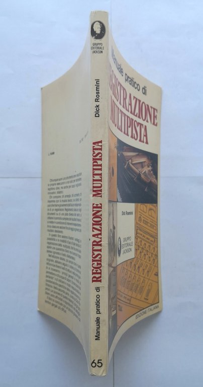 MANUALE PRATICO DI REGISTRAZIONE MULTIPISTA di Dick Rosmini 1982 libro …