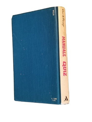 MANUALE QUIZ presenta Febo Conti Walt Disney 1973 IV edizione …