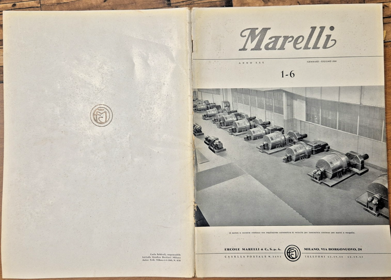 MARELLI rivista Ercole 1956 numero 1 - 6 Gennaio Giugno … | Immagine Gallery 4