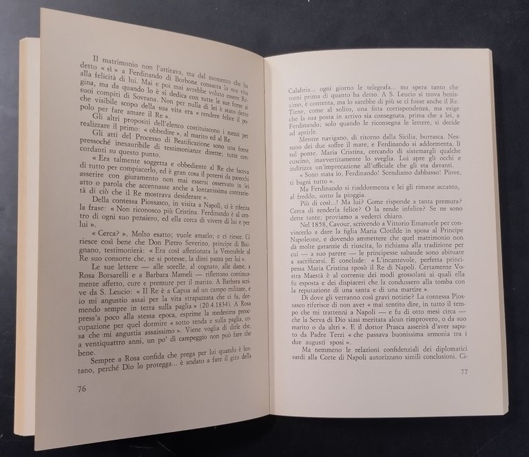 MARIA CRISTINA DI SAVOIA Teresa Balbiano D'Aramengo 1982 edizioni Paoline …