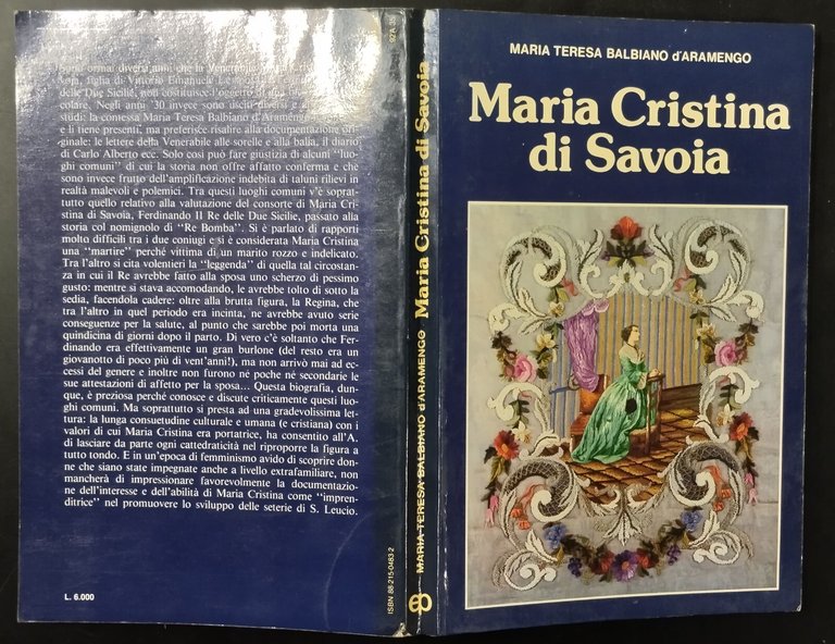 MARIA CRISTINA DI SAVOIA Teresa Balbiano D'Aramengo 1982 edizioni Paoline …