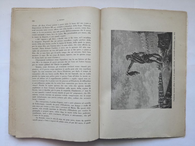 MARIA STUARDA REGINA DI SCOZIA Alessandro Dumas 1928 editore Quattrini …