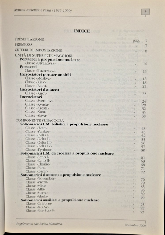 MARINA SOVIETICA E RUSSA 1946 1999 Tomo I di Francesco …