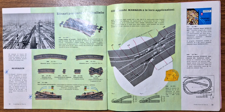MARKLIN CATALOGO J 1960 61 Modellismo ferroviario 1960 trenini binari … | Immagine Gallery 3