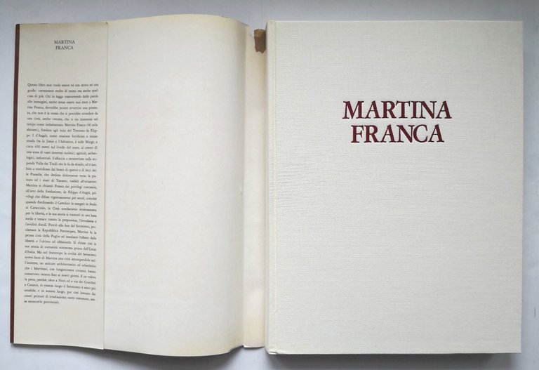 MARTINA FRANCA di Cesare Brandi 1968 Guido Le Noci Libro …