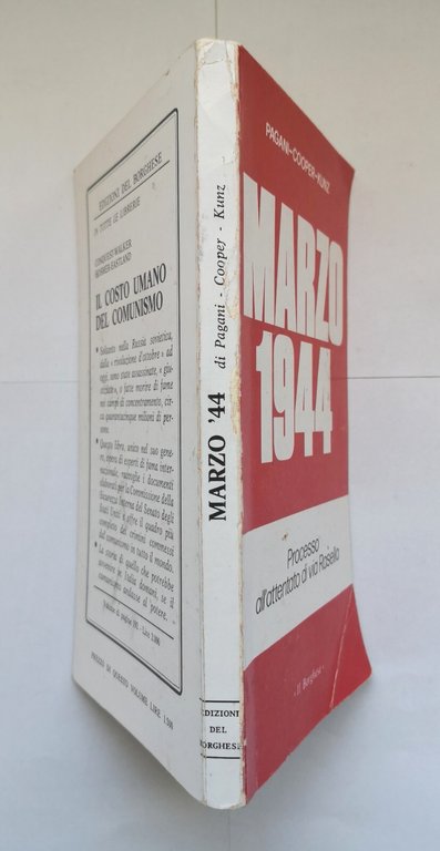 MARZO '44 di Pagani Cooper Kunz 1973 Edizioni del Borghese …