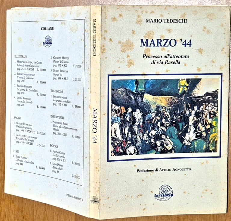 MARZO 44 processo all'attentato di Via Rasella di Mario Tedeschi …