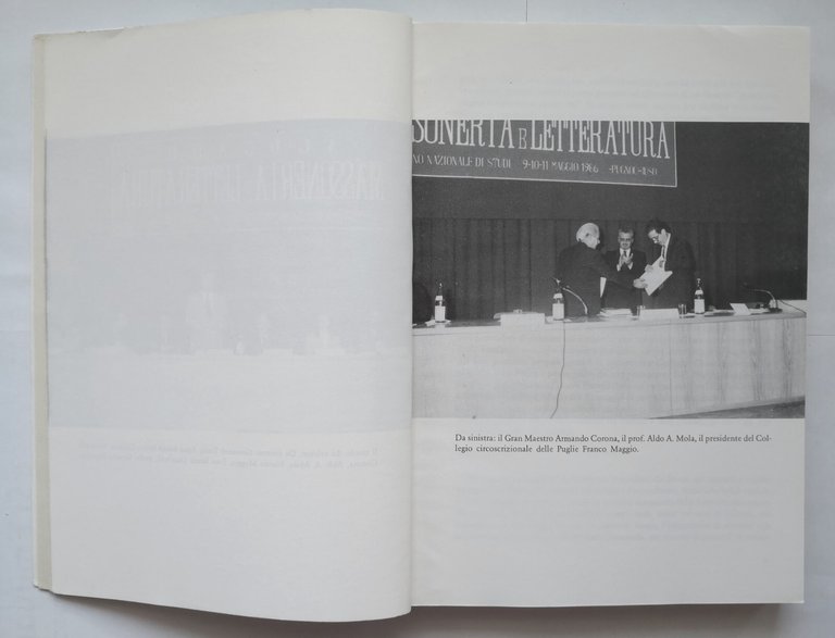 MASSONERIA E LETTERATURA convengo di Pugnochiuso 1987 Bastogi Libro Aldo …