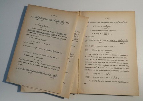 MATEMATICA di Franco De Simoni Litografia Felici Spartaco Libro corso …