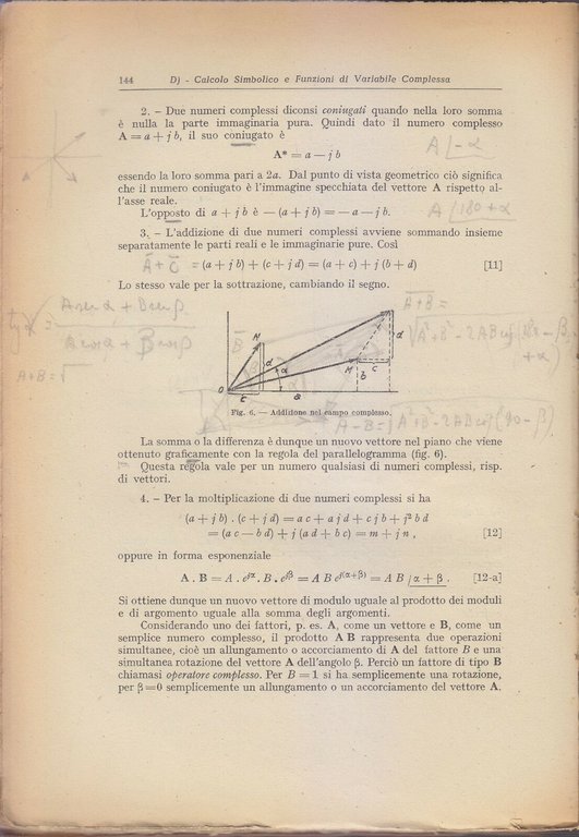 MATEMATICA PER TECNICI E INGEGNERI di Ernesto Montù 1947 il …