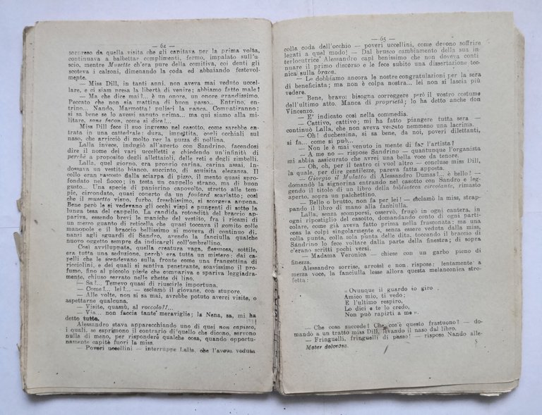 MATER DOLOROSA romanzo di Gerolamo Rovetta 2 volumi 1924 Barion …