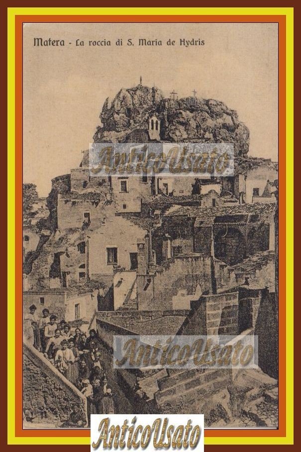 MATERA LA ROCCIA DI S MARIA DE HYDRIS Cartolina viaggiata … | Immagine principale