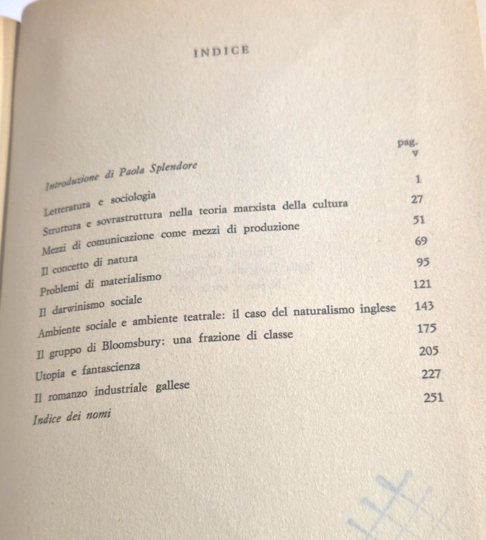 MATERIALISMO E CULTURA di Raymond Williams 1983 Tullio Pironti Libro … | Immagine Gallery 4