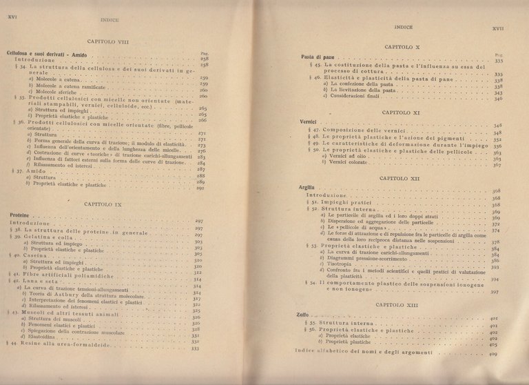 MATERIE PLASTICHE ED ALTRI MATERIALI di Houwink 1946 Ulrico Hoepli …