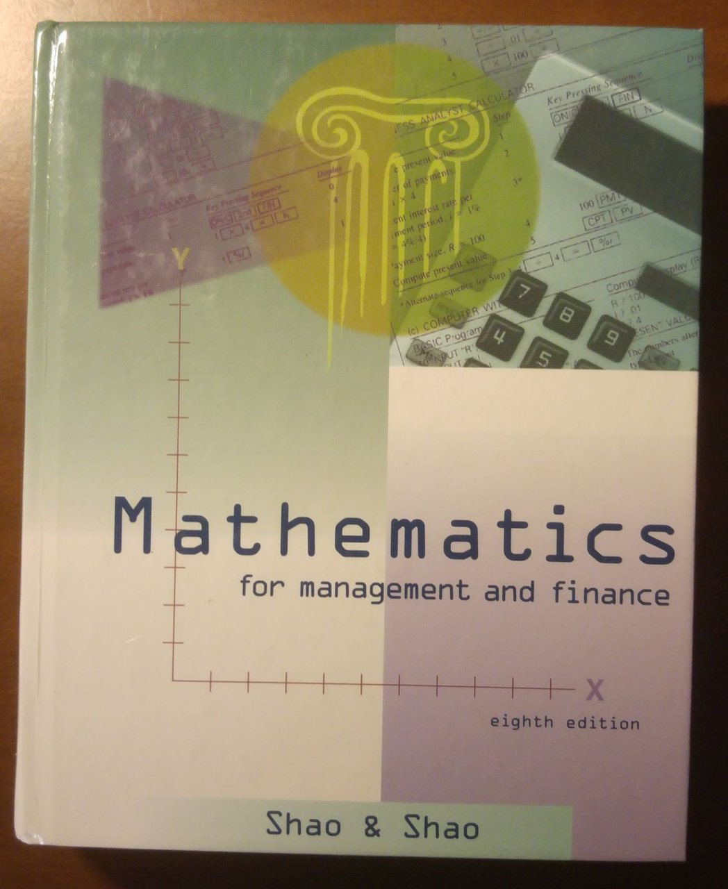 MATHEMATICS FOR MANAGEMENT FINANCE Stephen and Laurence Shao 1997 South …