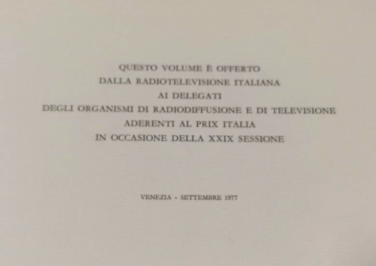 MAURO CODUSSI di Loredano e Lionello Olivato Puppi 1977 ERI …