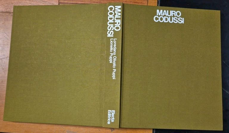 MAURO CODUSSI opera completa Loredana Olivato Lionello Puppi 1977 Electa …