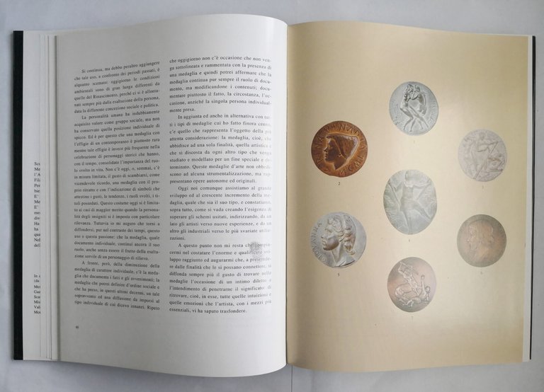 MEDAGLIE IN ITALIA di Mario Valeriani 1993 Edizioni Radio libro …